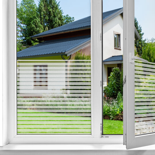 Fensterfolie static window stripes Clarity image number null